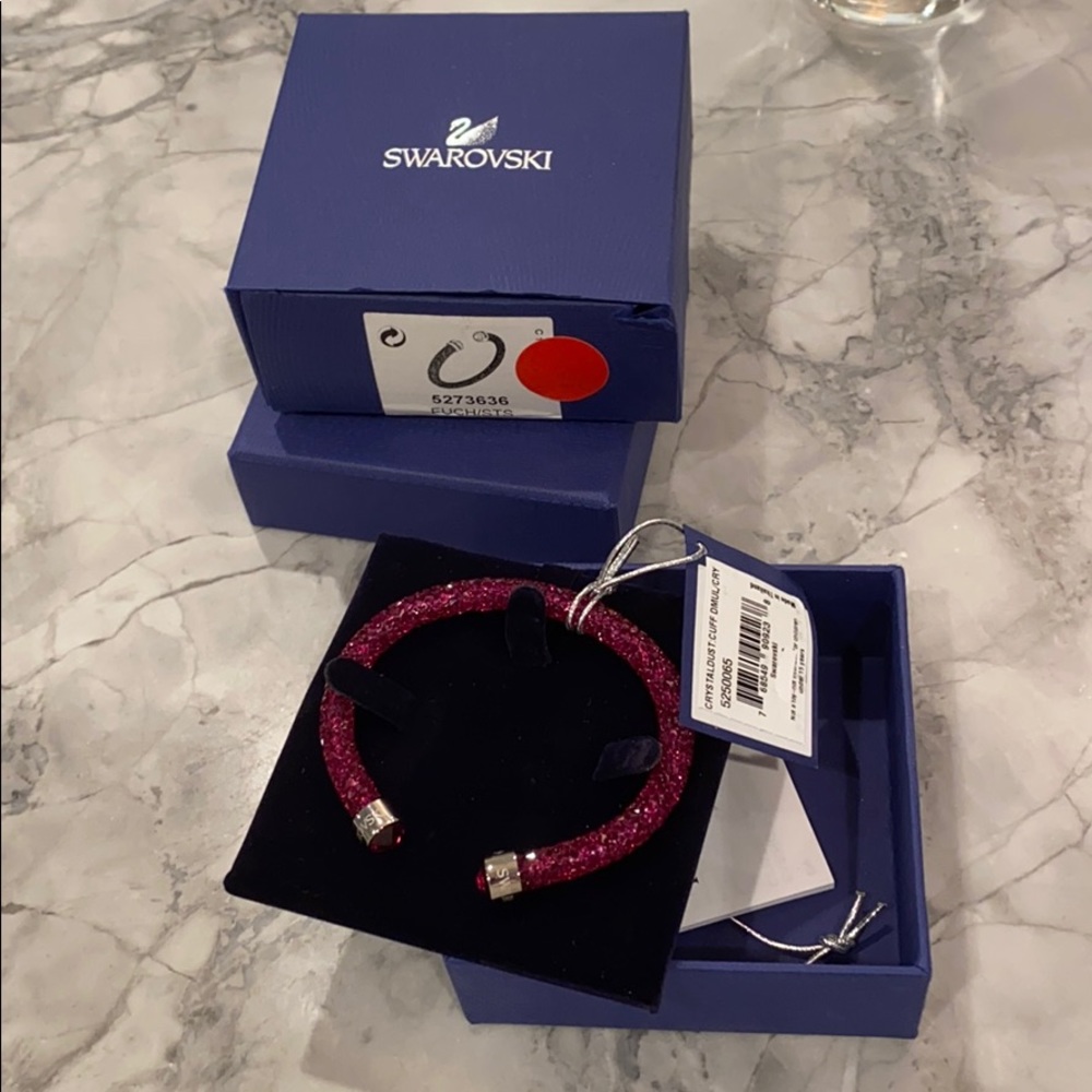 Swarvoski cuff bracelet